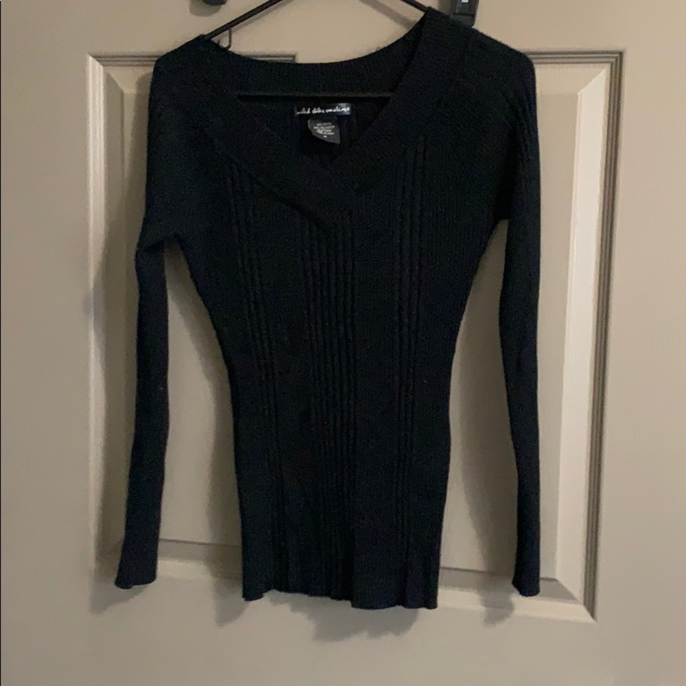 Black sweater
